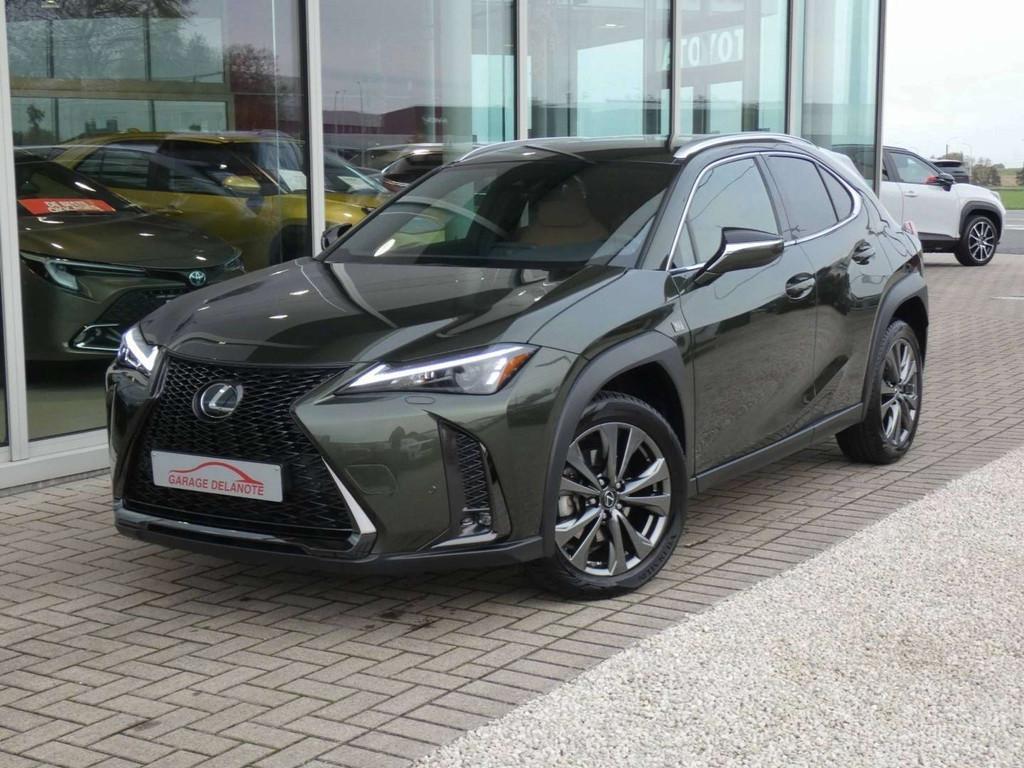 Lexus UX 250H HYBRID F-Sport Design +COGNAC LEDER +Dodehoek, Auto's, Gebruikt, 4 cilinders, 5 zetels, 5 deurs