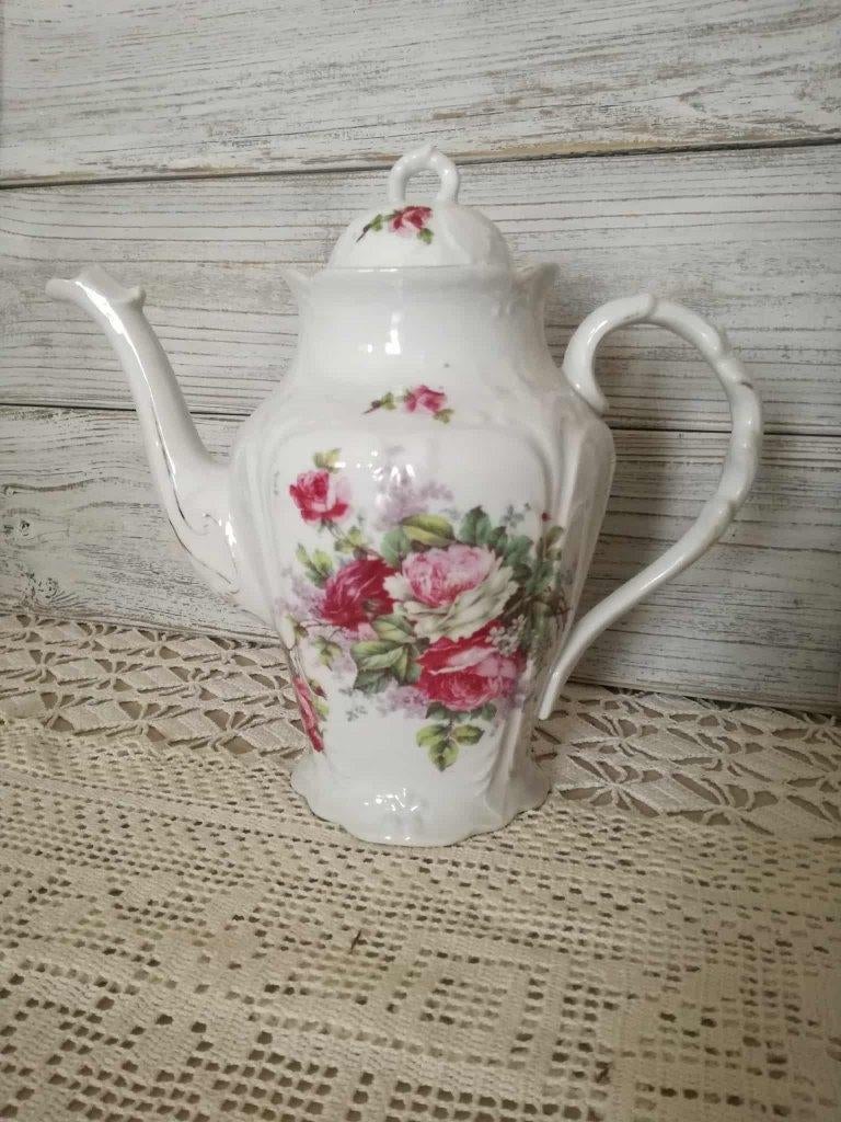 Koffiepot rozen, Ophalen