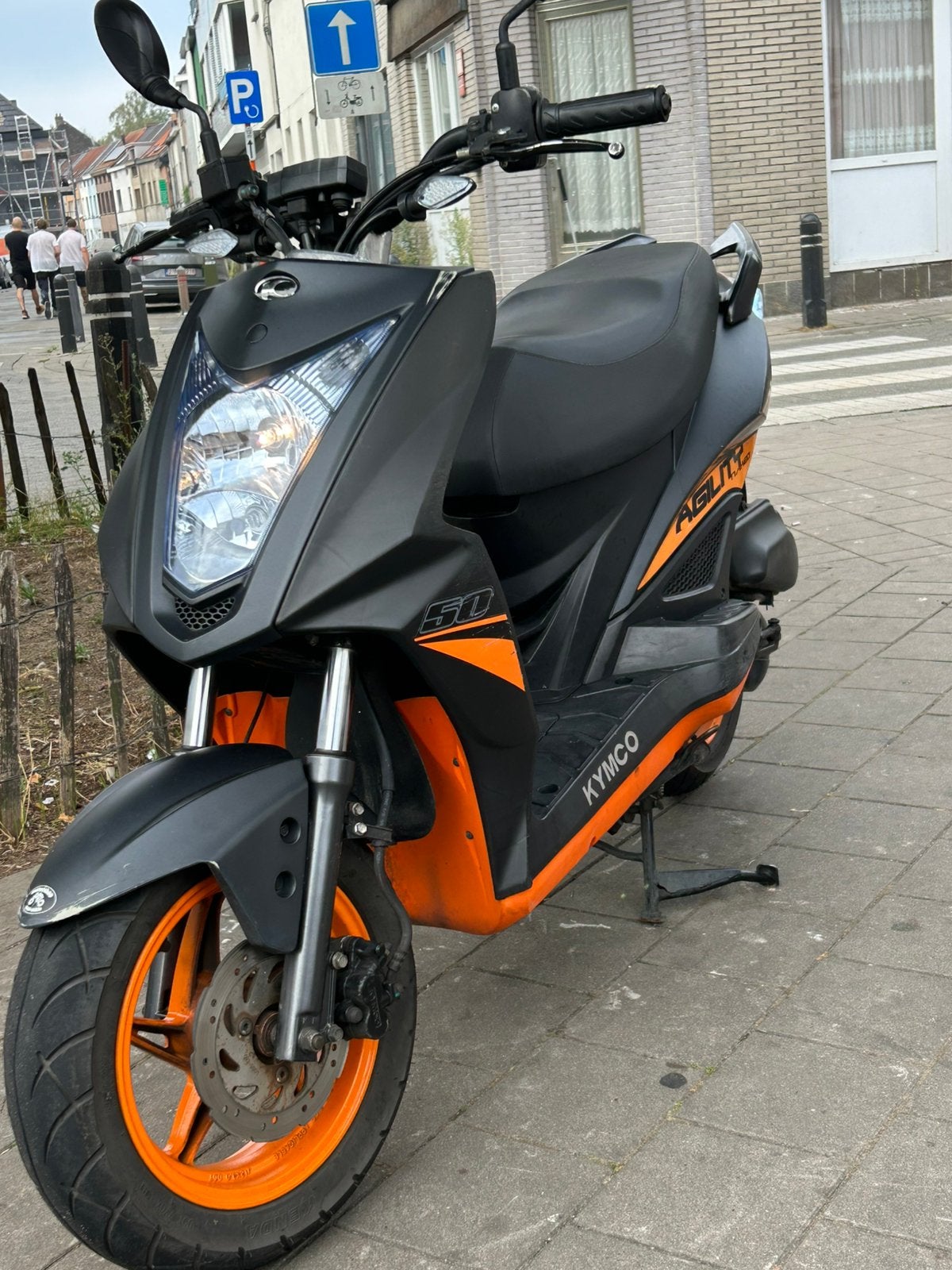 Brommer kymco agility naked, Ophalen, Zo goed als nieuw, Agility