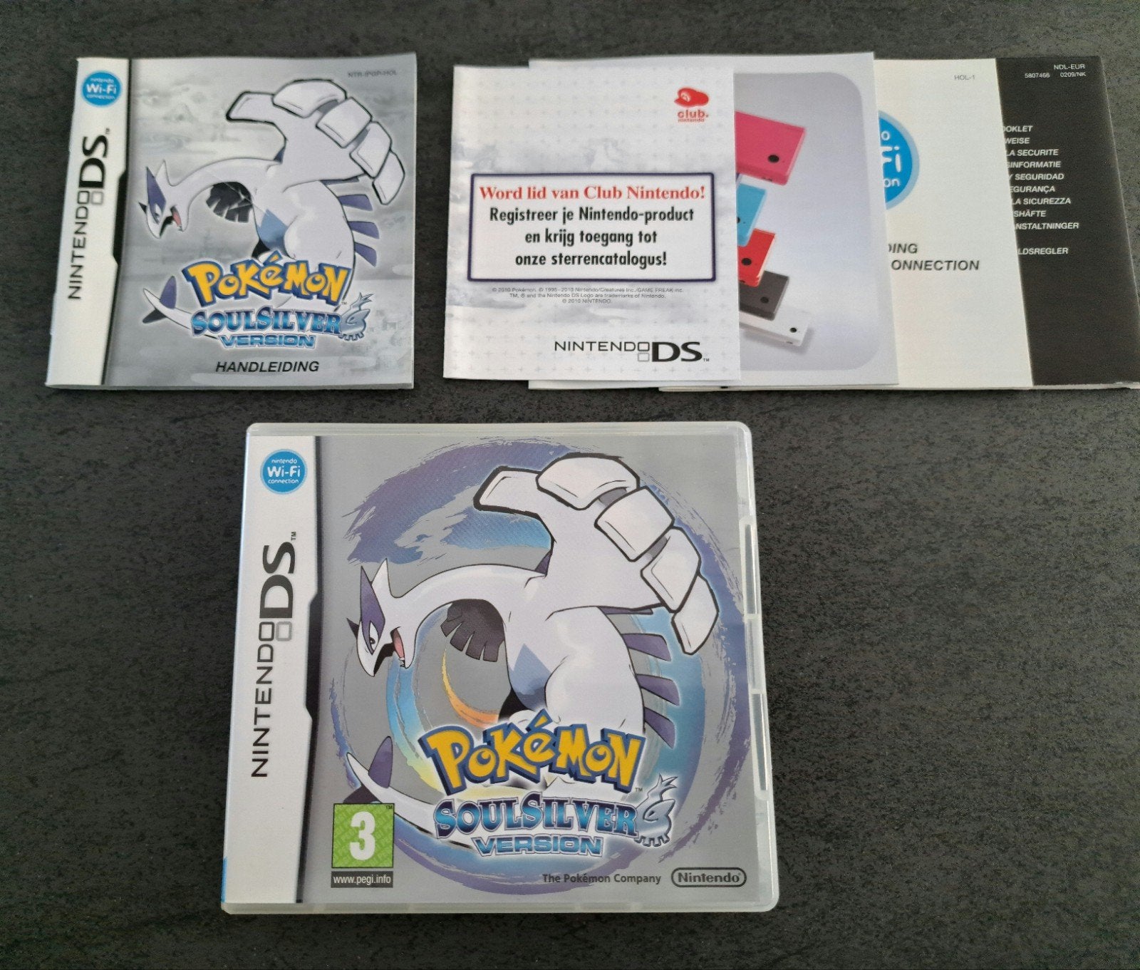 Nintendo ds: Pokemon Soulsilver version ( box only  ), Ophalen of Verzenden, Gebruikt