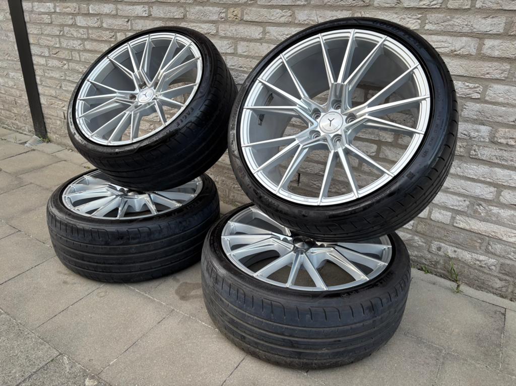 Forged yanar 19inch 5x112 velgen met banden, Particulier, Achat