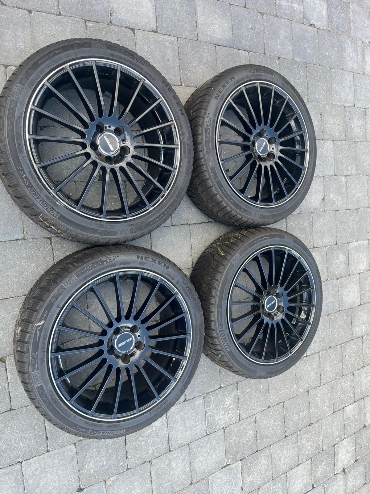 19 inch 5x112, Autos : Pièces & Accessoires, Enlèvement, 19 pouces, Pneus hiver