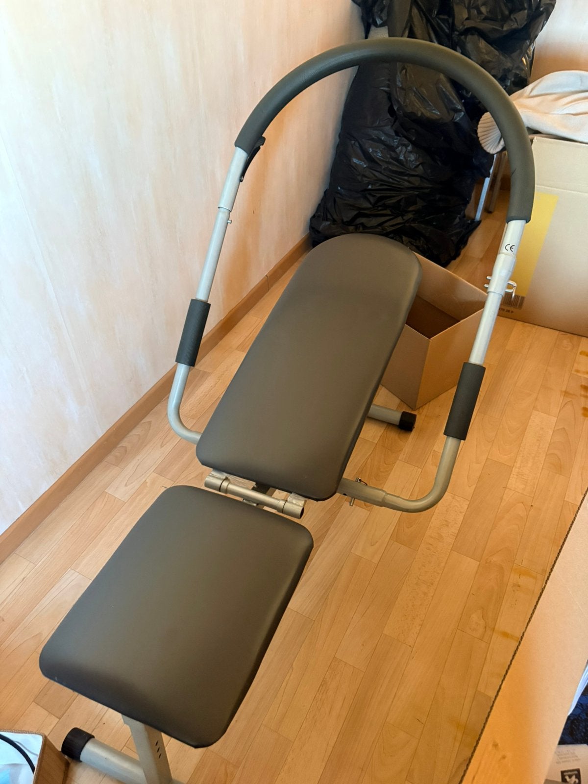 Buikspier - situp bank, Sport en Fitness, Ophalen, Overige typen, Zo goed als nieuw, Buik