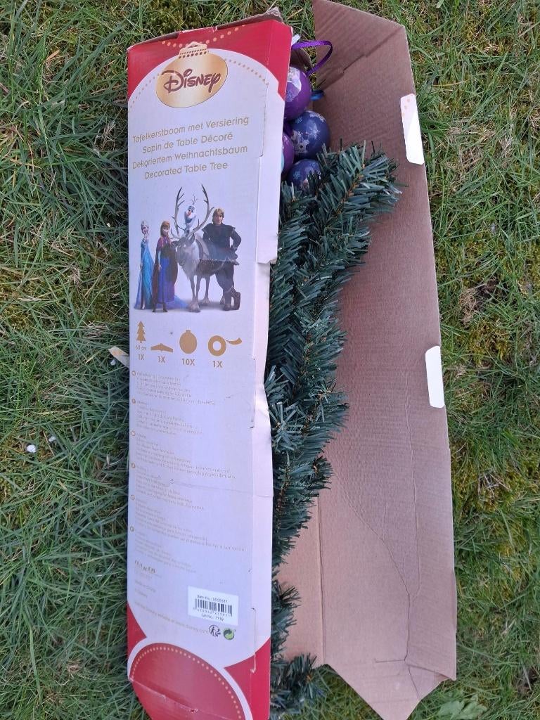 Kerstboompje Frozen met kerstballen, Diversen, Ophalen of Verzenden, Gebruikt