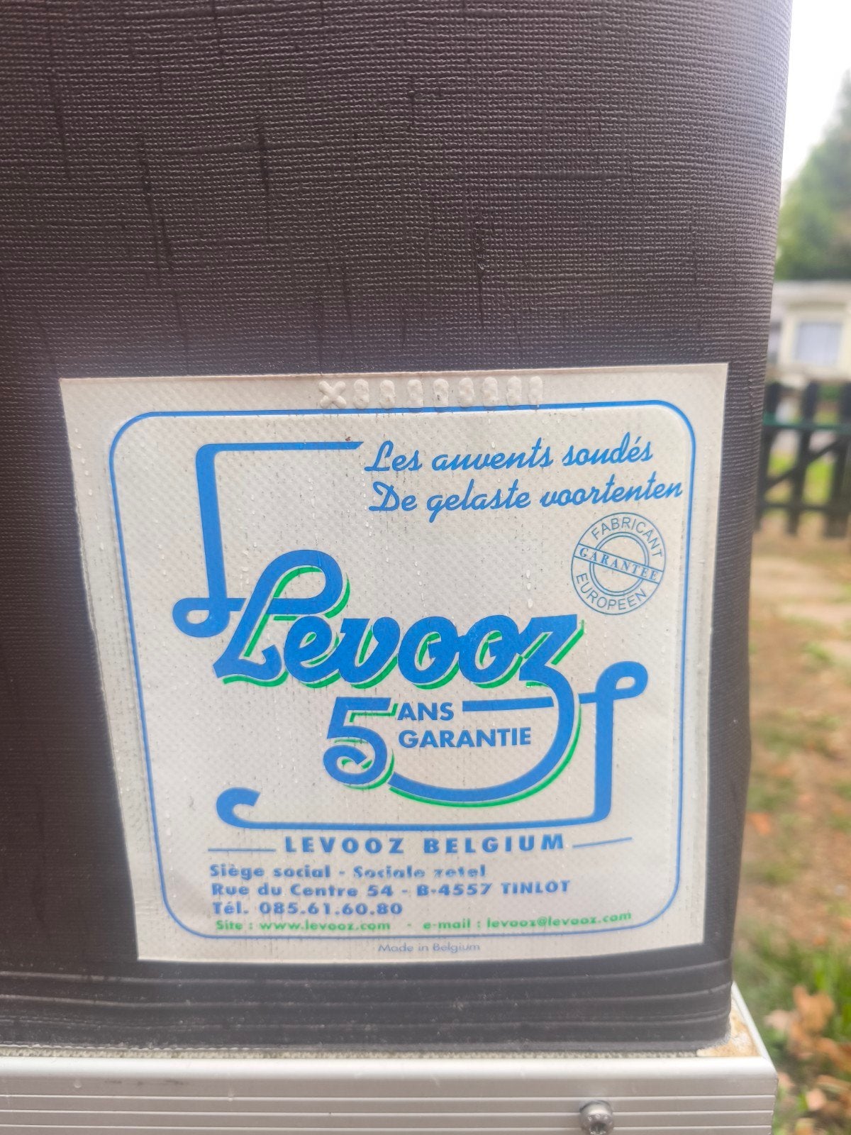 auvent Levooz, Caravanes & Camping, Enlèvement, Comme neuf, PVC, Autres marques