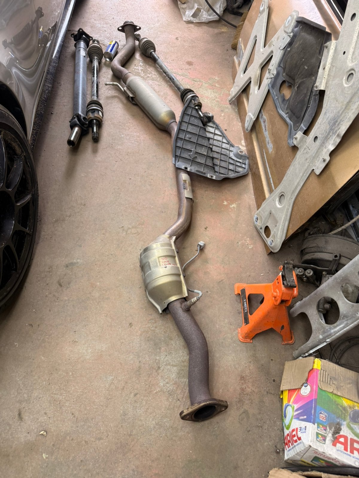 mazda mx-5 nd1500 intermediaire avec cata2, Autos : Pièces & Accessoires, Systèmes d'échappement, Enlèvement, Mazda