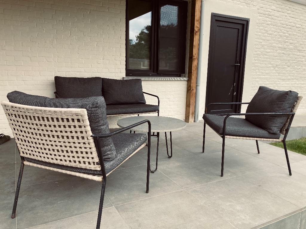 loungebank 4 personen, Tuin en Terras, Ophalen