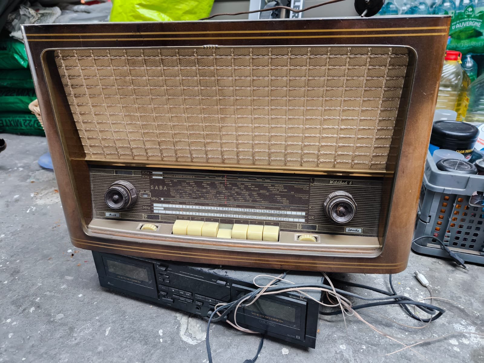 Radio vintage Saba 50€, Enlèvement, Radio