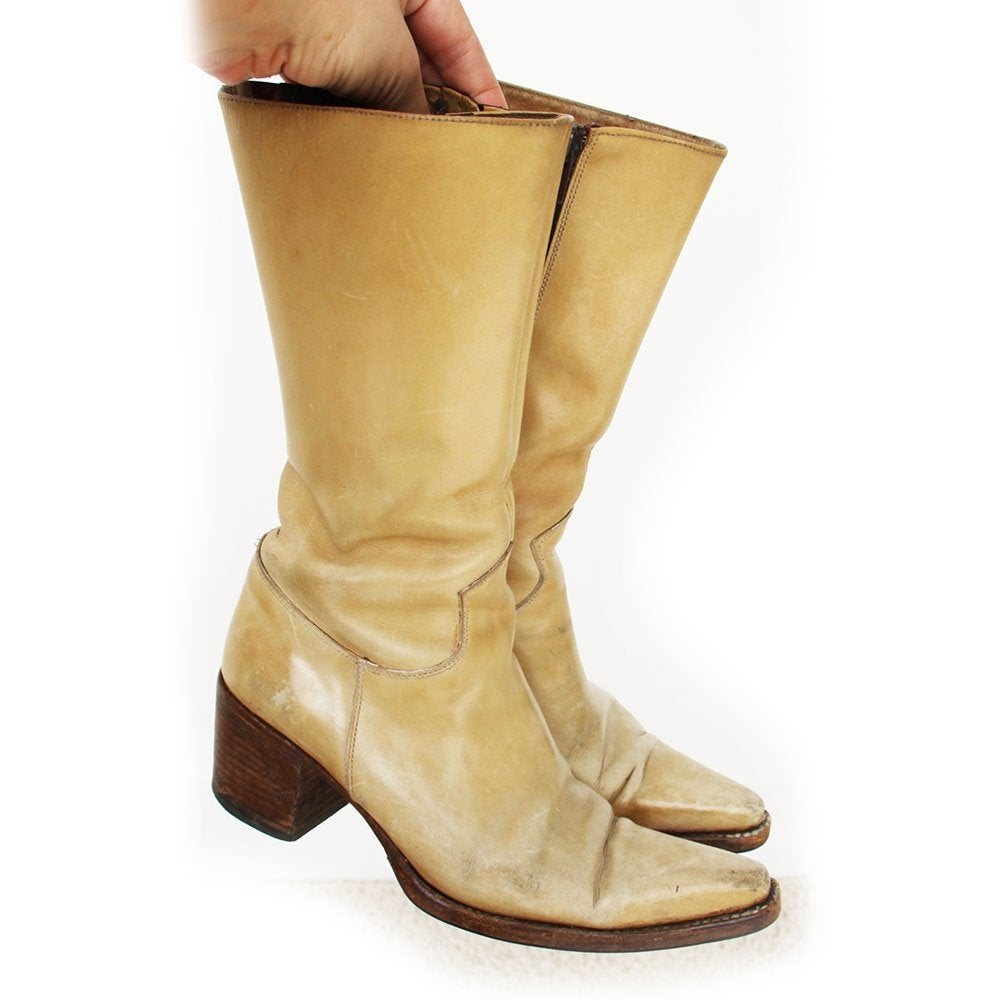 Prachtige Leren Sendra Laarzen s24 (Maat 35) € 145,-, Kleding | Dames, Overige kleuren, Ophalen of Verzenden, Zo goed als nieuw
