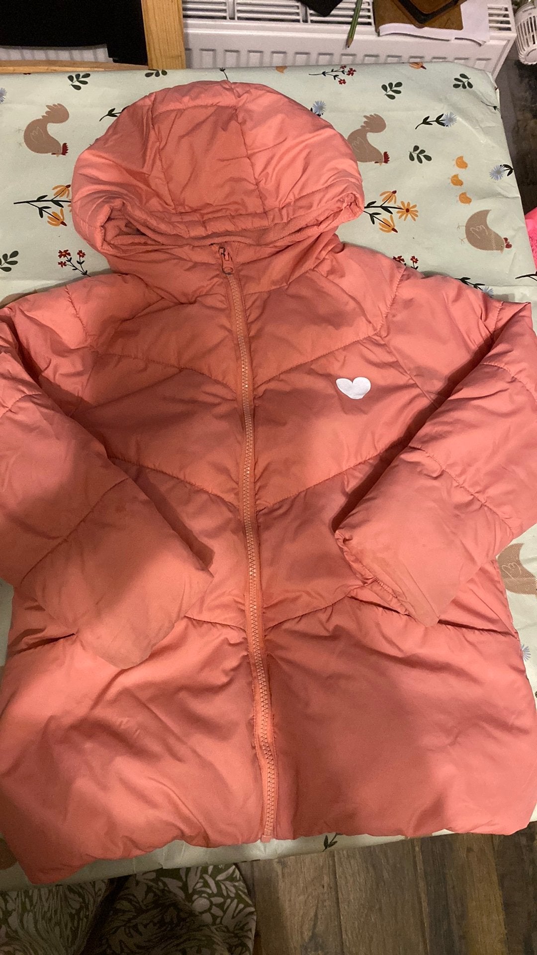 Winter jas van Tom Tailor, Ophalen, Gebruikt, Roze
