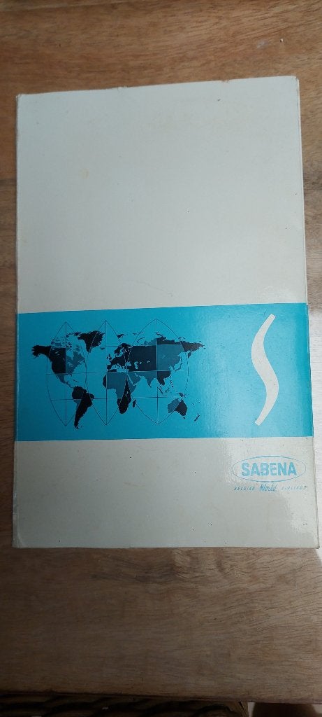 dossier de voyage Sabena années 70, Enlèvement ou Envoi, Neuf, Plein