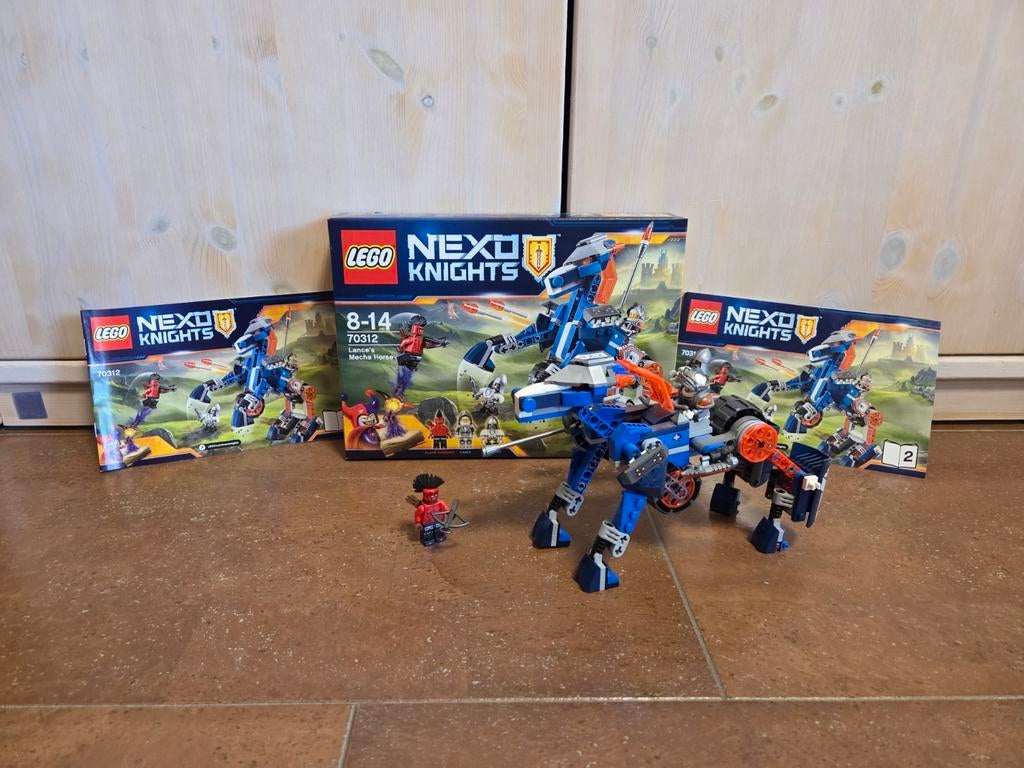 Lego 70312 nexo knights, Ophalen, Zo goed als nieuw, Complete set, Lego
