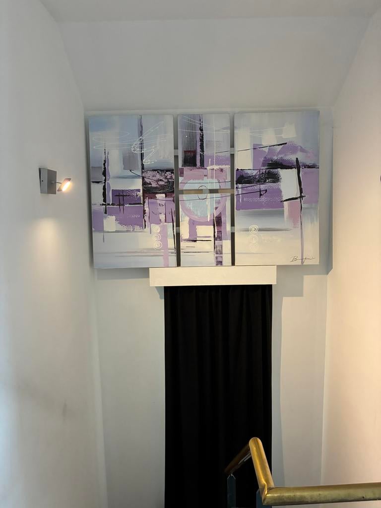 Handgeschilderd schilderij te koop ,50€, Ophalen