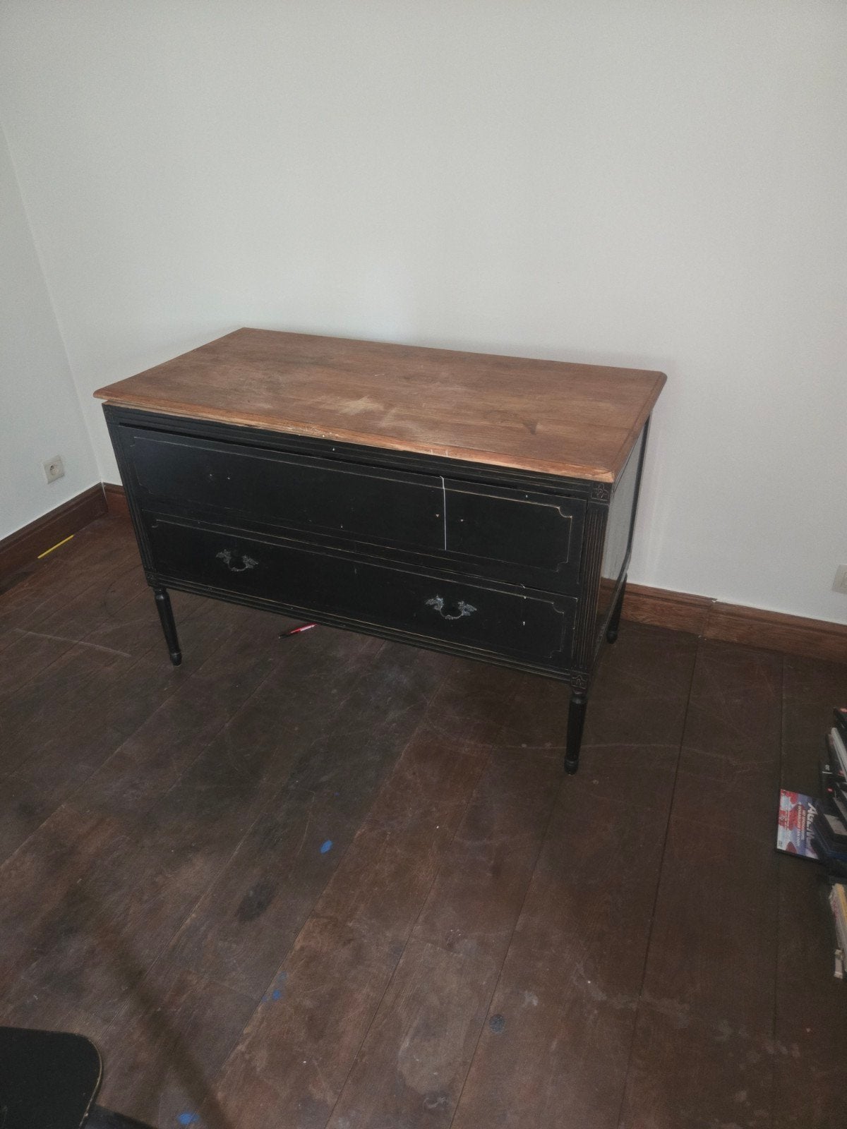 Commode vintage, Vintage, Ophalen, Bureau-kast combinatie