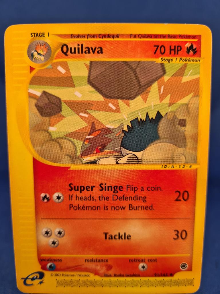 Quilava 91/165 - Expedition Base Set, Verzenden, Gebruikt