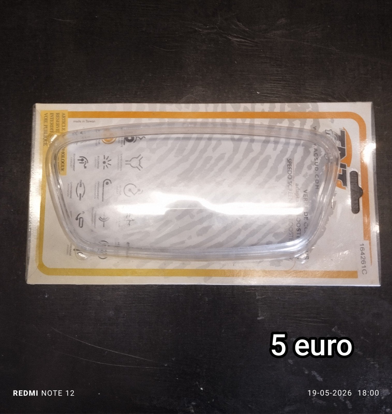 Tellerglas voor Yamaha bws 50 phase 2 na 200, Enlèvement ou Envoi, Yamaha