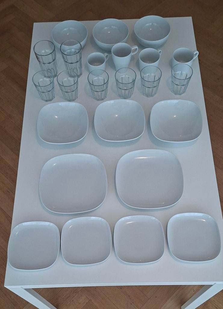 Service de vaisselle, tasses & verrerie IKEA VÄRDERA & 365+, Enlèvement, Comme neuf