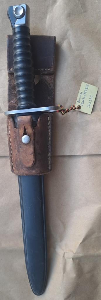 Baionnette Suisse SIG M1957, Collections, Objets militaires | Général, Enlèvement ou Envoi