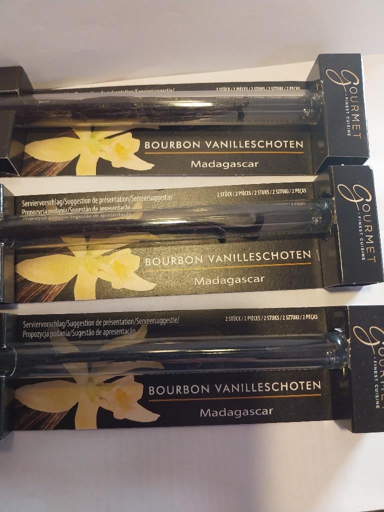3 PAKJES VAN 2 BOURBON VANILLE UIT MADAGASKAR, Handtassen en Accessoires, Overige Accessoires, Ophalen of Verzenden, Nieuw