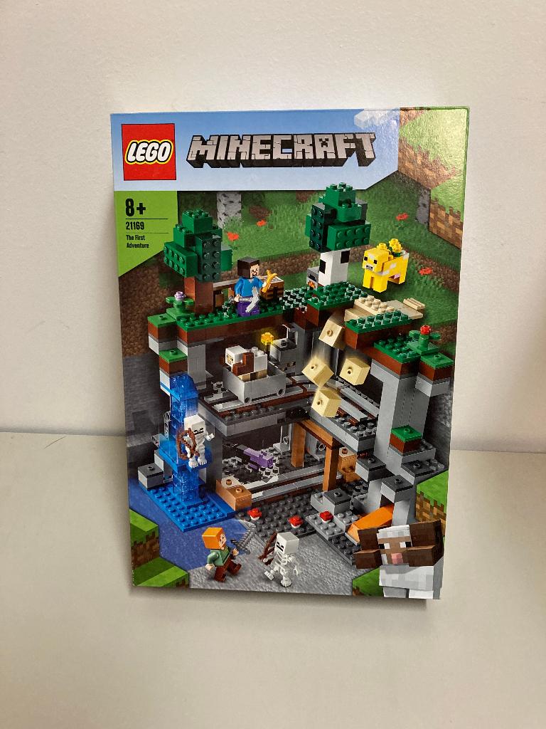 lego minecraft 21169 - the first adventure, Compleet, Minecraft, Lego, Nieuw
