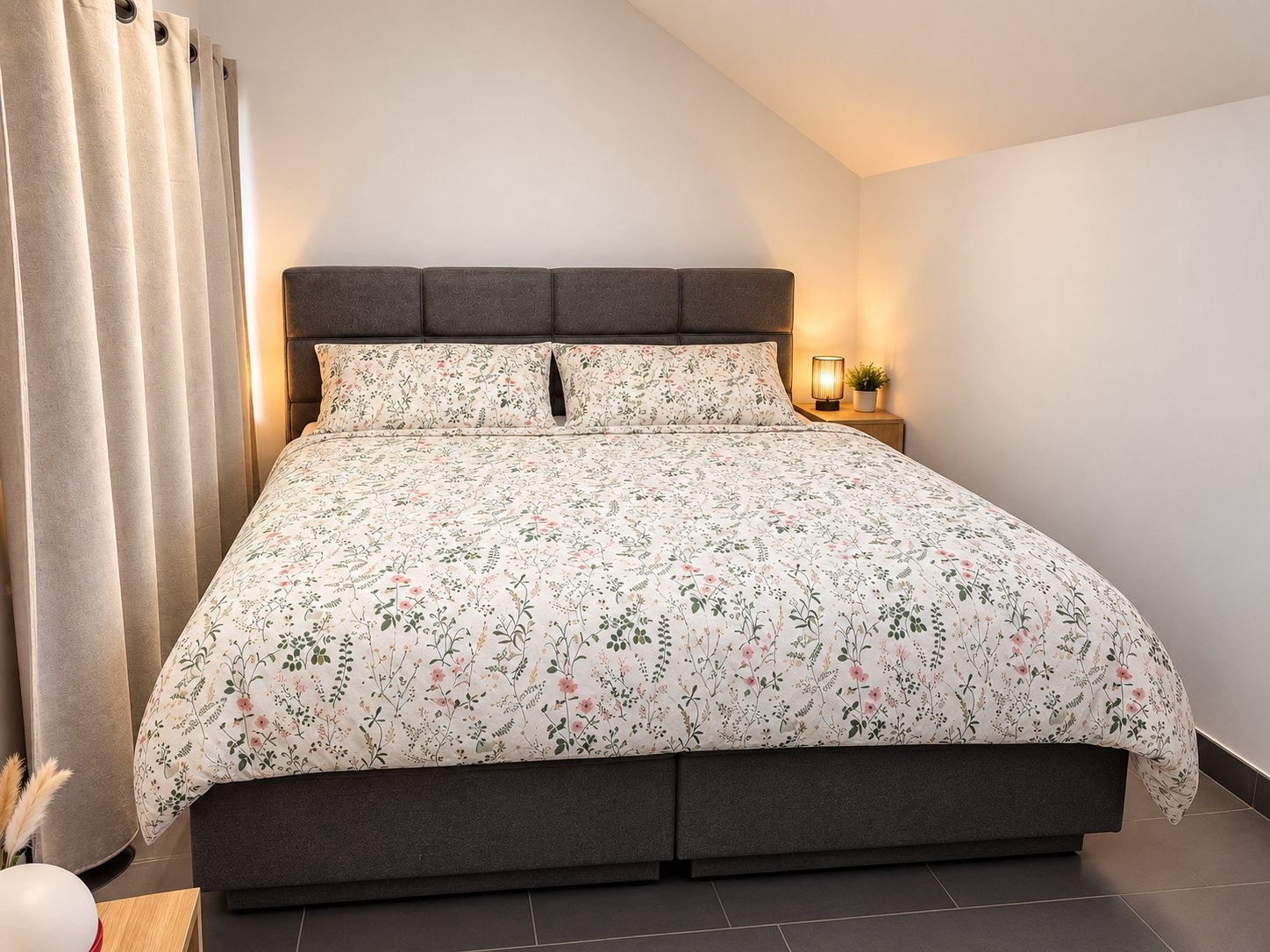 Boxspringbed 180cm, Ophalen, Zo goed als nieuw, 200 cm, 180 cm