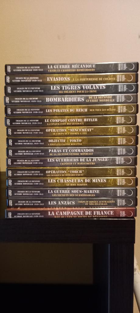Séries 60 DVD's, deuxième guerre mondiale., CD & DVD, DVD | Documentaires & Films pédagogiques, Comme neuf, Enlèvement