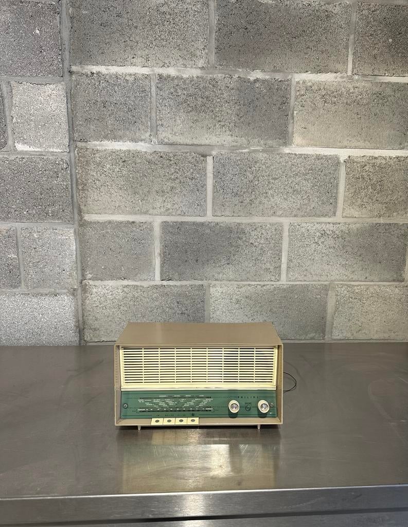Radio Philips 1960 B2X92A, Ophalen, Zo goed als nieuw, Radio