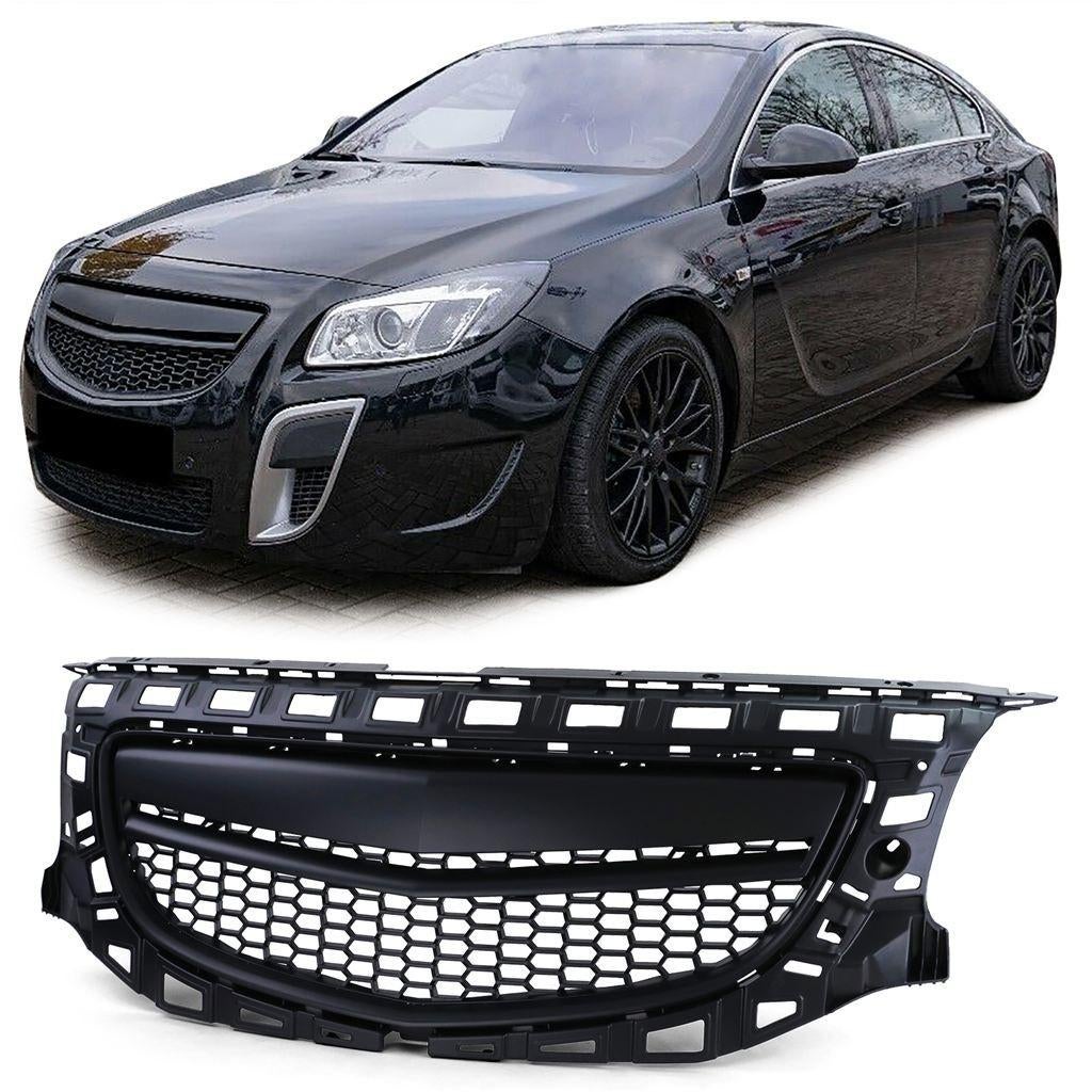 Embleemloze Grill Zwart OPC Look Voor Opel Insignia, Auto diversen, Tuning en Styling, Verzenden