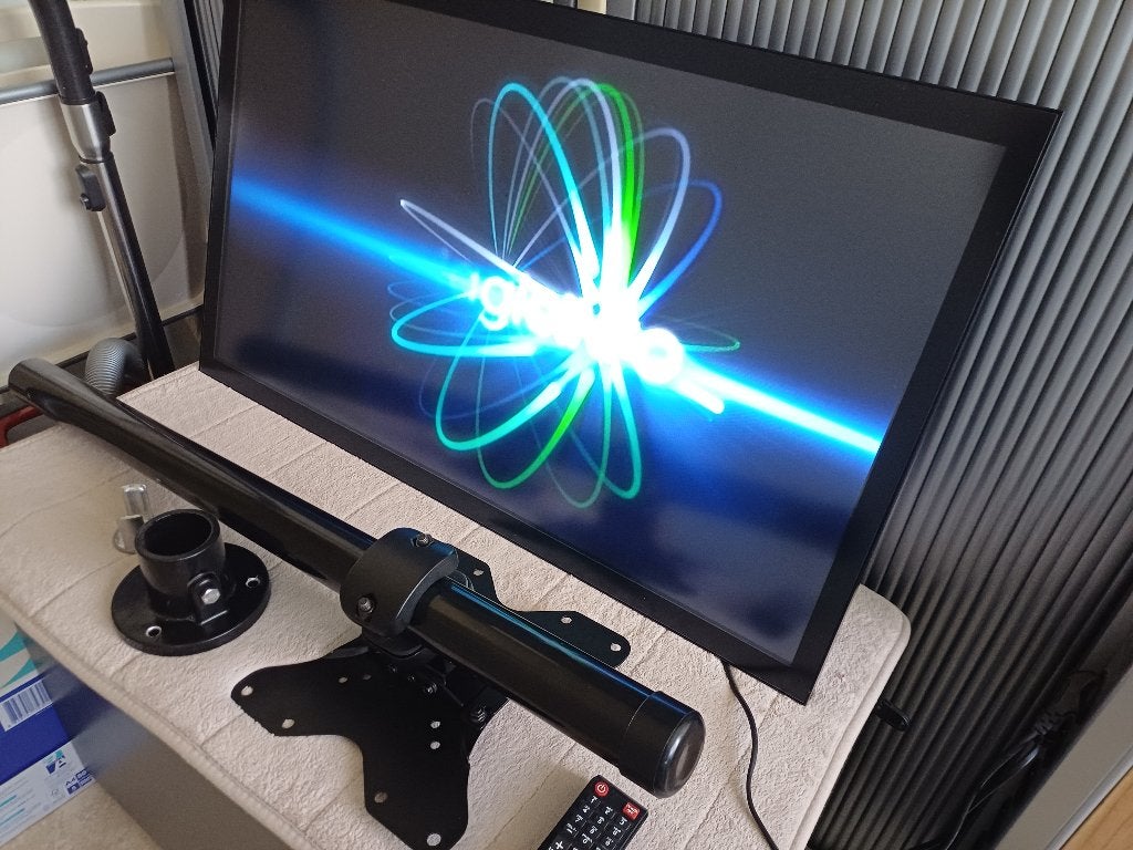 Touchscreen samsung QM32R-T., 32inch, Comme neuf, Enlèvement, Samsung