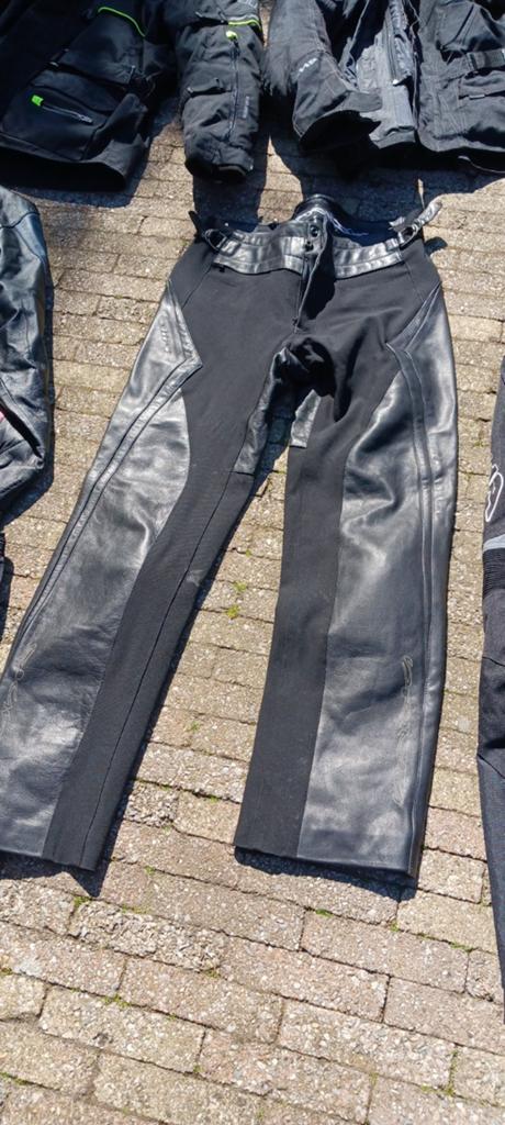 Motor kledij ,vesten en broeken, Ophalen, Broek | leer