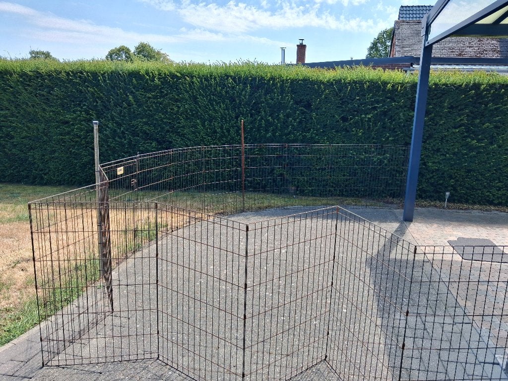 Omheining, Tuin en Terras, Ophalen, Met poort, Gebruikt, Overige typen