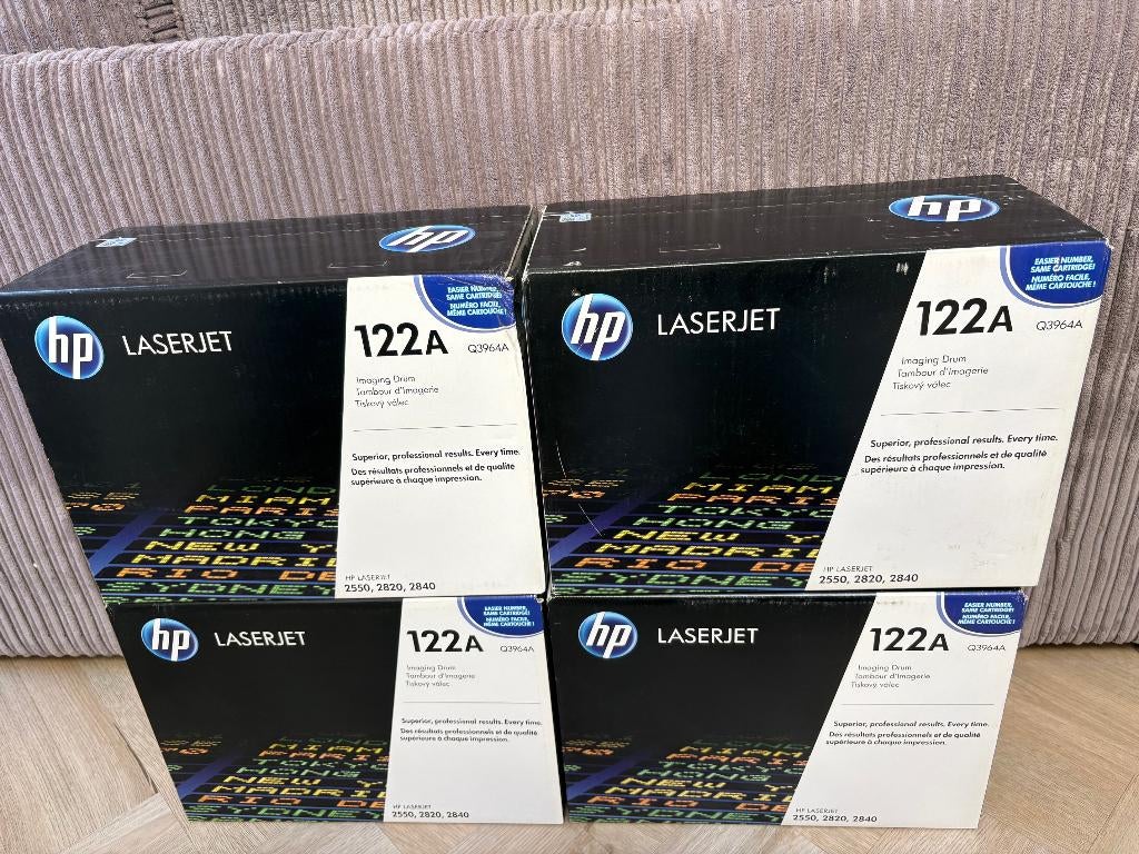 4 x drums HP Q3964A (HP 122A) voor HP 2550-2820-2840 serie, Informatique & Logiciels, Fournitures d'imprimante, Enlèvement ou Envoi