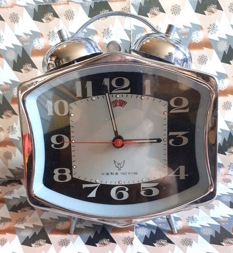 réveil chinois vintage comme neuf, Huis en Inrichting, Vintage, Ophalen of Verzenden, Zo goed als nieuw, Overige kleuren