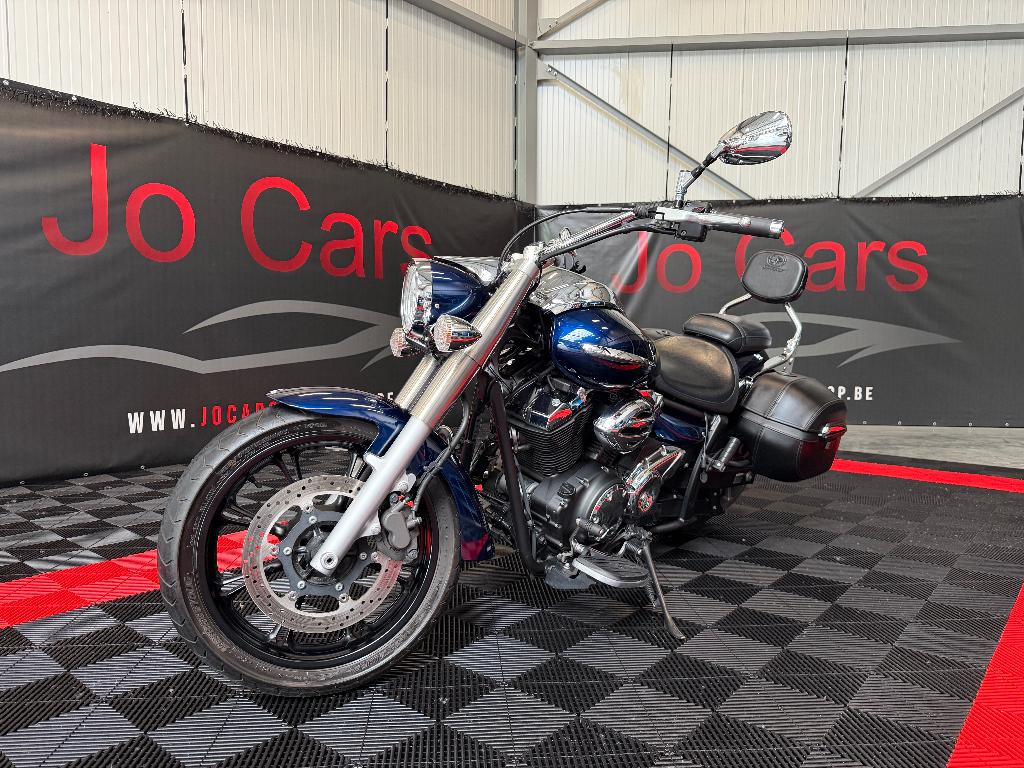 Yamaha XVS 950 Midnight Star/Rugsteun/Koffers/Druppellader/, Entreprise, Occasion, Chopper, 2 cylindres