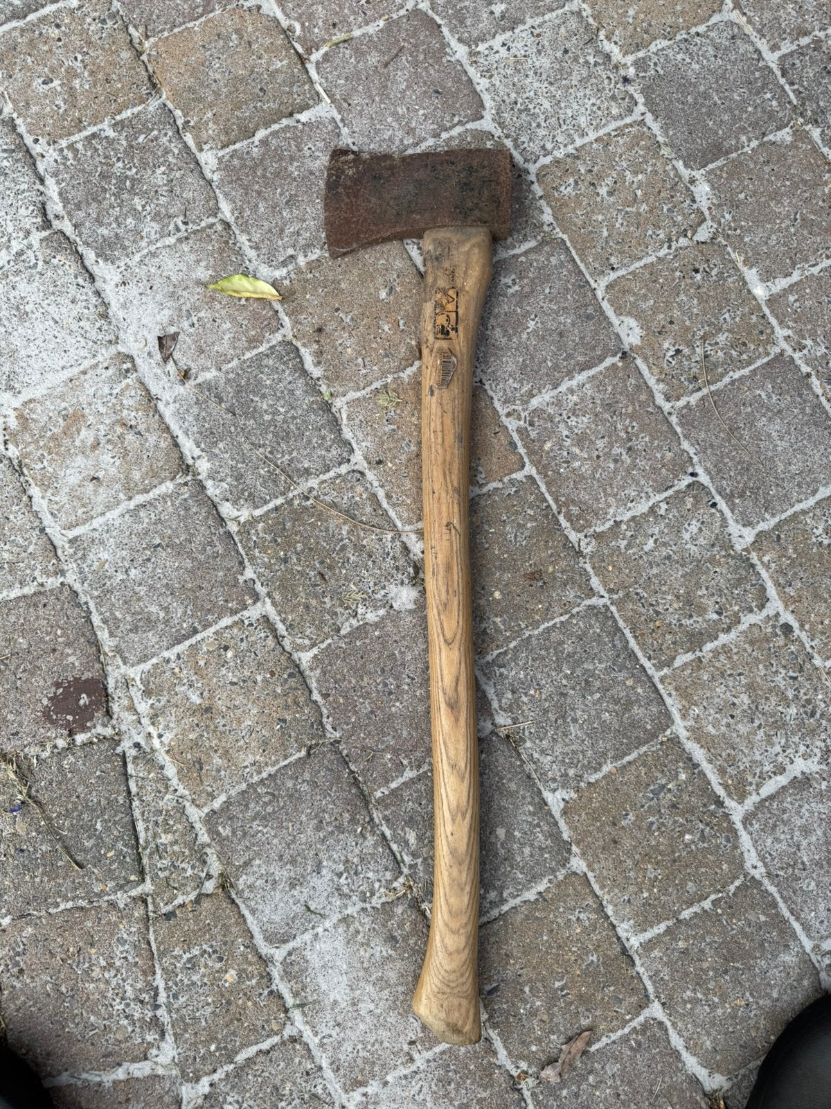 Bijl, Tuin en Terras, Hand-tuingereedschap, Ophalen of Verzenden, Gebruikt, Bijl