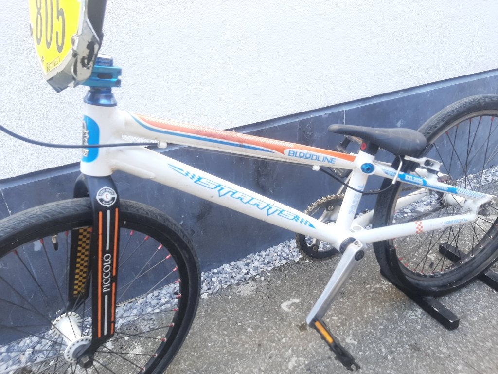Bmx staats expert xl, Fietsen en Brommers, Ophalen, Gebruikt, Aluminium, Velgrem