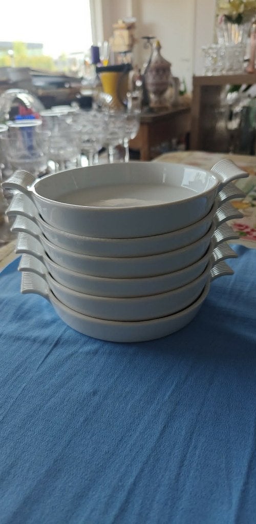 schaaltjes voor oven 6 stuks Cosy Trendy, Ophalen of Verzenden, Zo goed als nieuw, Keramiek, Schaal of Schalen