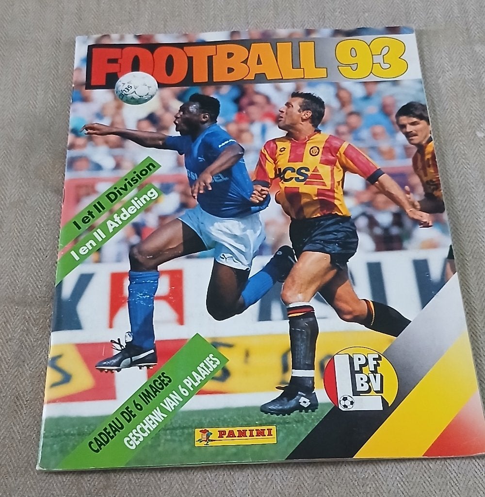 Panini boek 1993, Ophalen of Verzenden, Gebruikt, Meerdere stickers