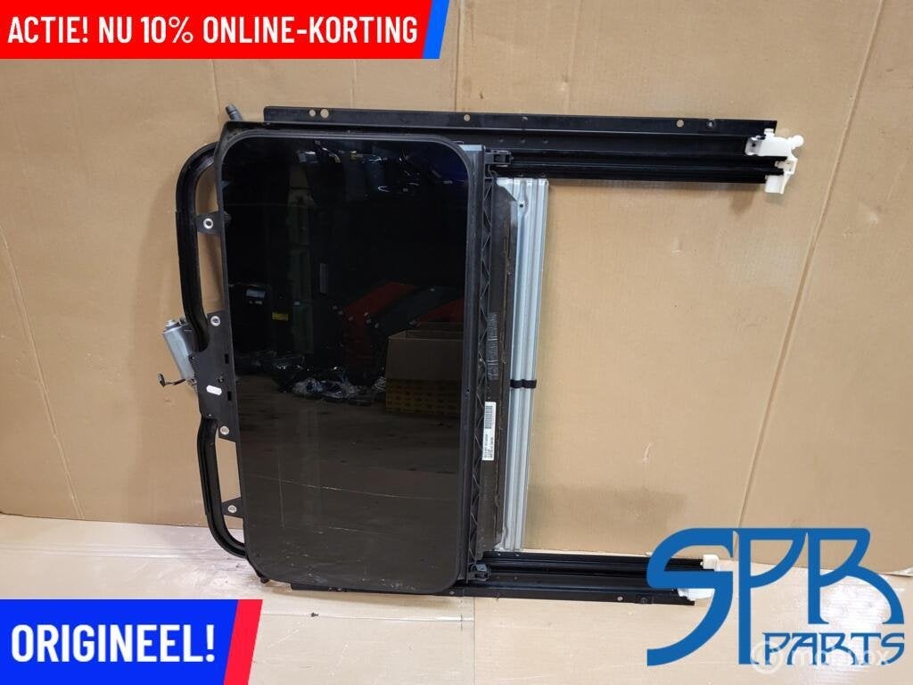 GLAZEN SCHUIFDAK VW POLO 9N 9N3 IBIZA 6L '01-'09 COMPLEET, Auto-onderdelen, Gebruikt, VOLKSWAGEN, Volkswagen, Ophalen of Verzenden