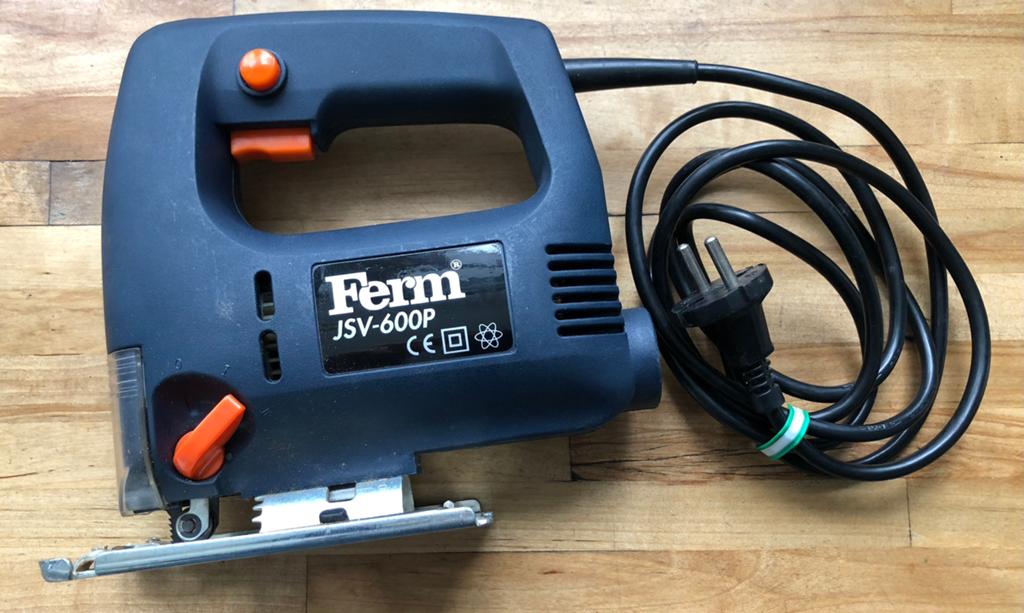 Ferm Decoupeerzaag JSV-600P, Doe-het-zelf en Bouw, Ophalen, Zo goed als nieuw, Decoupeerzaag