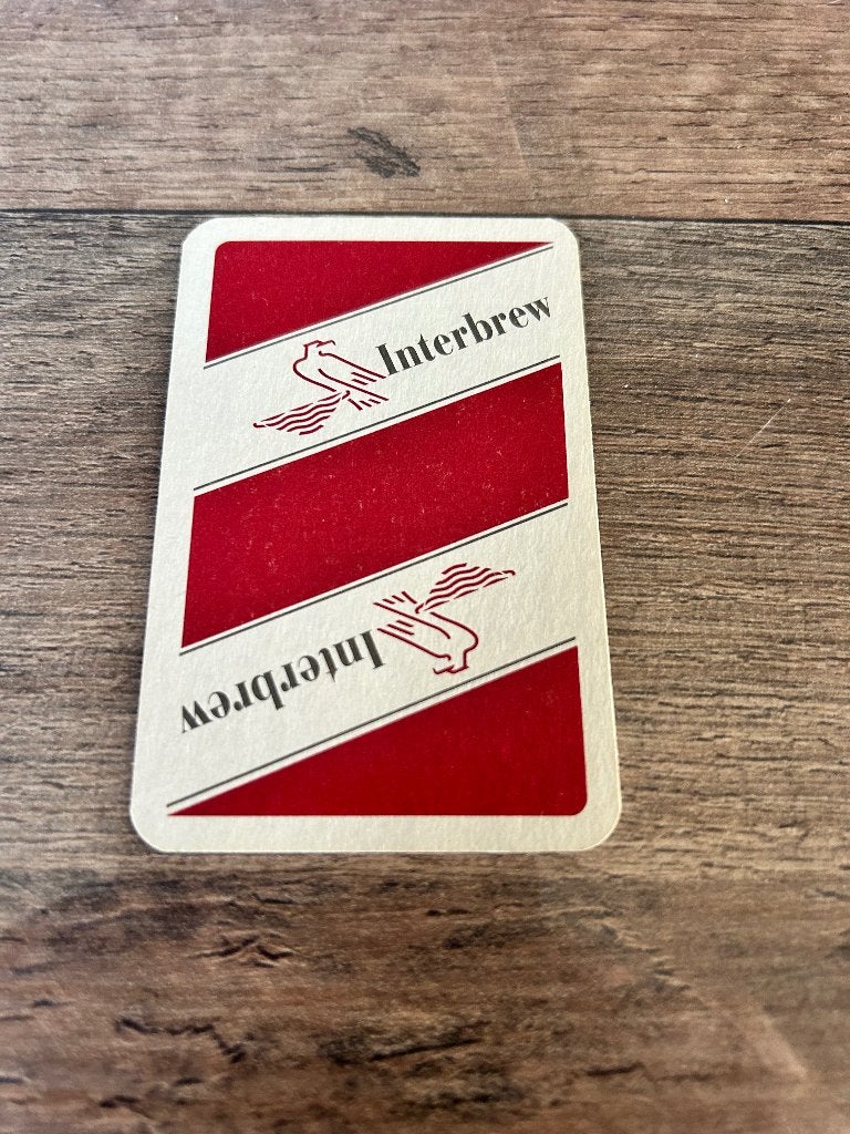 1 speelkaart brouwerij Stella artois leuven, Collections, Enlèvement ou Envoi, Neuf, Carte(s) à jouer