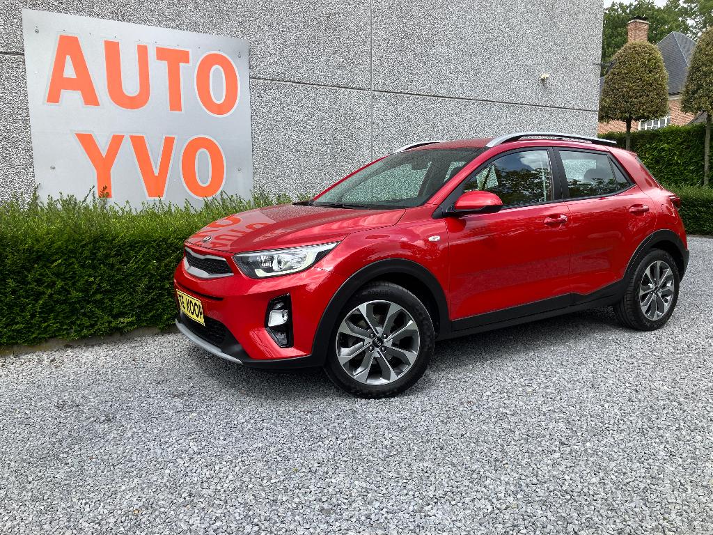 KIA STONIC  benzine, Auto's, Kia, Bedrijf, Te koop, Stonic, Benzine, Euro 6, Stadsauto, 5 deurs, Handgeschakeld, Rood, Zwart, Stof