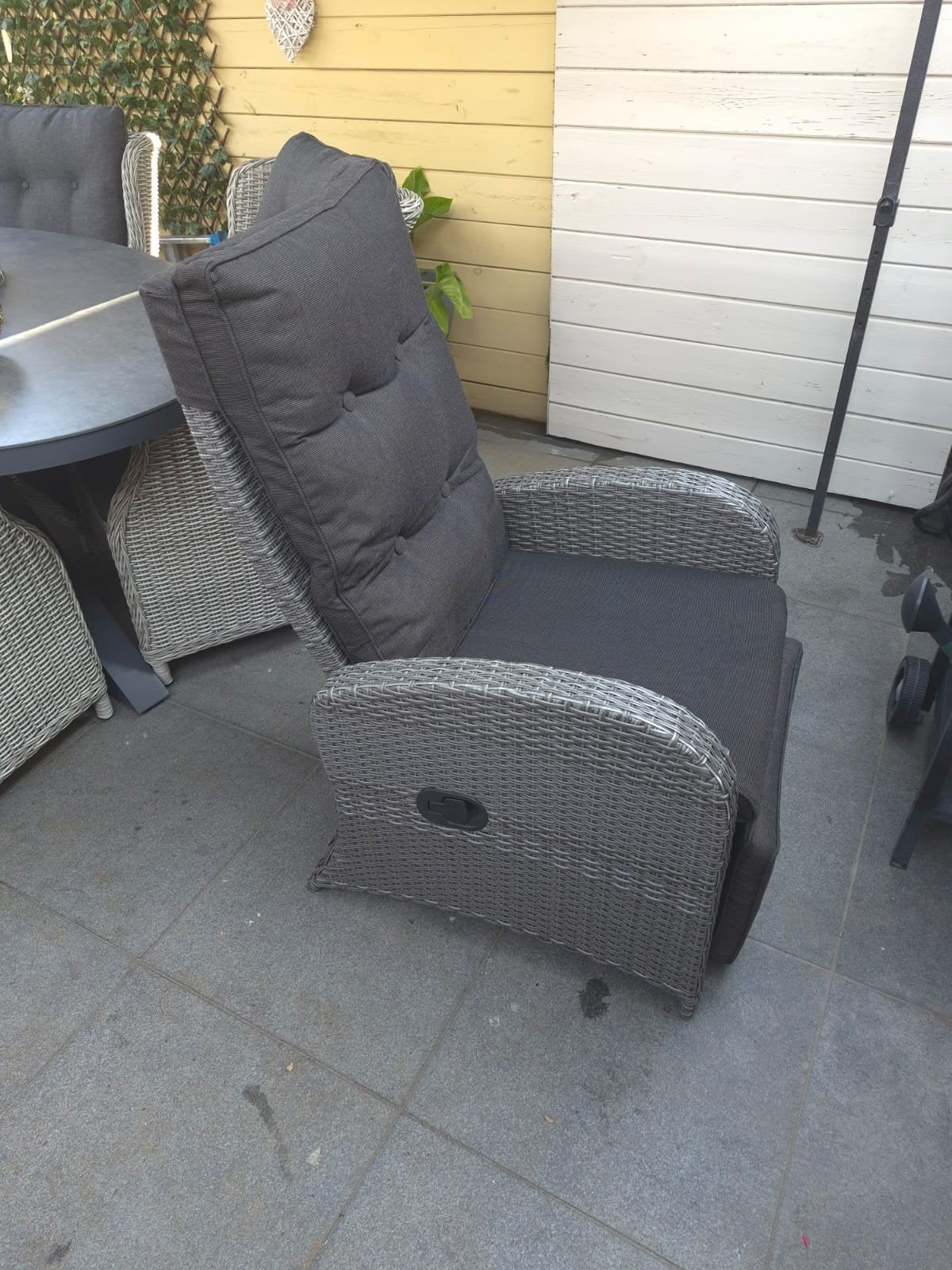 verstelbare tuinstoelen, Ophalen, Kunststof, Zo goed als nieuw, Stoel