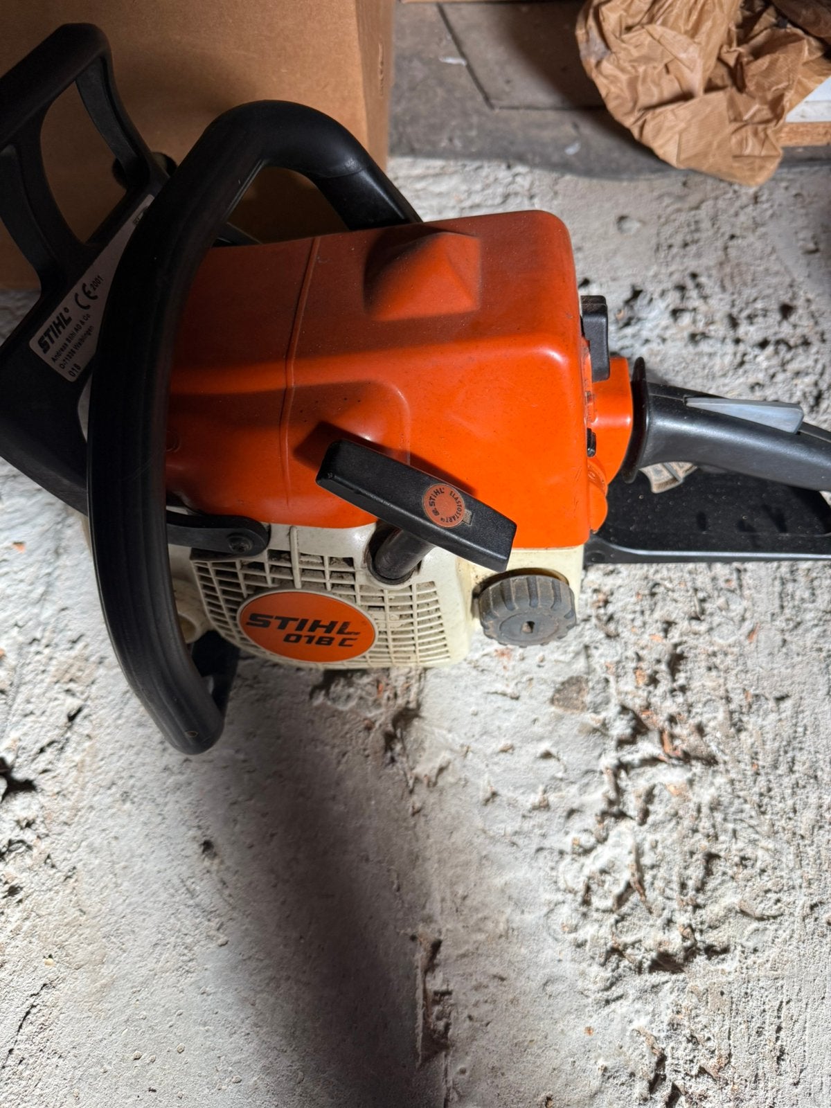 Stihl kettingzaag onderdelen, Doe-het-zelf en Bouw, Ophalen, Gebruikt, Kettingzaag