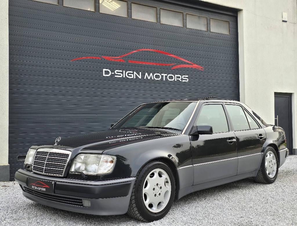 MERCEDES-BENZ E 500 V8 (326ch) AUT. 1992 237.910km FULL OPT, Autos, Cuir, Achat, 4 portes, Entreprise