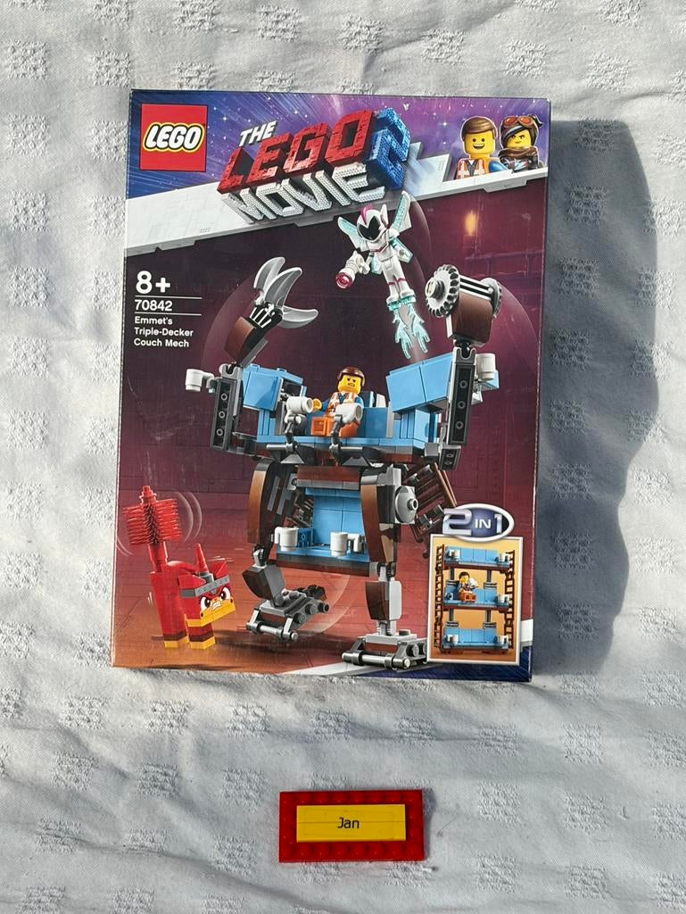 Lego the movie 70842 sealed, Ophalen of Verzenden, Zo goed als nieuw, Compleet, Lego