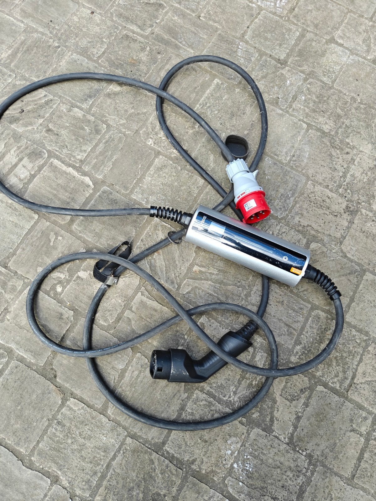 Mobiele oplader 32A, Enlèvement