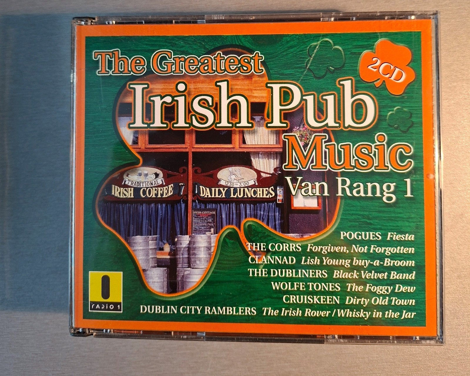 Boîte de 2 CD. Musique de pub irlandaise de rang 1 (Radio 1), Enlèvement ou Envoi