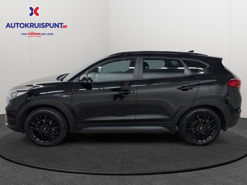 Hyundai Tucson 1.6GDi ISG N-Line 2WD, Auto's, Voorwielaandrijving, 4 cilinders, Alcantara, Zwart