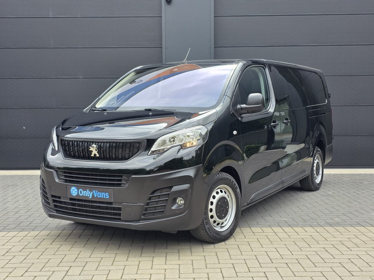 Peugeot Expert 2.0D /DUBBEL CABINE / 2X SCHUIFDEUR / 360 C, Auto's, 0 kg, Zwart, Bedrijf, 6 zetels